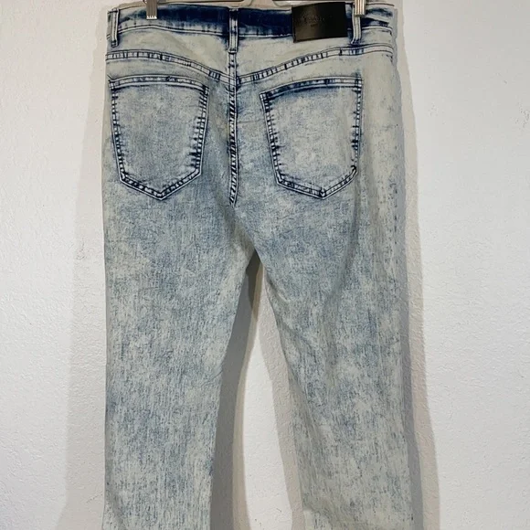 REASON CLOTHING NEW YORK Premium Denim And Goods Comic Denim Jeans Multi Size 40 - Picture 8 of 16